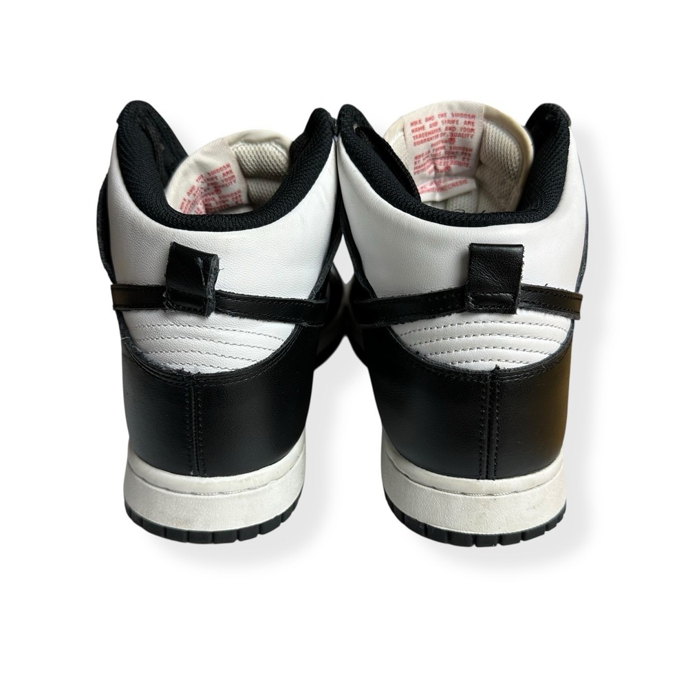 Nike Dunk High Panda‎ Sneakers Women's Size 8 White/Black DD1869 103 - Picture 7 of 13